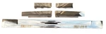 1979-1985 Cadillac Eldorado Rocker Panel Trim Door Moldings 6 Pieces. Fixed Price $449.99.