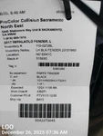 Left Blk Fender Oem 14-19 Chevrolet Impalaold 23151660. Fixed Price $107.00.