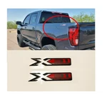 2PIC 2019 - 2023 Gmc Sierra X 31 Off Road Bed Emblem 84682662 Black Red. Fixed Price $22.95.