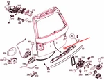 New Mb Estate S212 Rear Panel Door Handle Molding A2127401693 Genuine. Fixed Price $157.83.