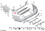 Genuine Bmw M5 F90 Cs Sedan Exhaust Support 51128080608. Fixed Price $147.92.