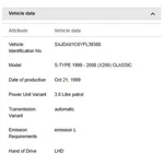 Jaguar 2000-2004 S-type Rocker Panel Guard XR818371XXX. Fixed Price $250.00.
