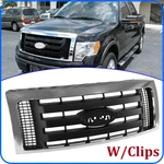 Ford F-150 F150 Xlt 2009-2014 9L3Z8200D Front Bumper Grille W/chrome Trim. Fixed Price $88.99.