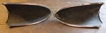 Pair Of Hood Scoops For 1957 Chevy 3738977-LH And 37389878-RH. Fixed Price $30.00.