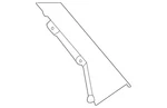 Genuine Audi Applique 8Y5-839-904-B. Fixed Price $114.81.