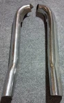1956 Chevrolet 3721987 3721988 Lh Rh Radiator Grille Bar Fender Extensions. Fixed Price $59.00.