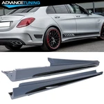 Fits 15-18 Mercedes-benz W205 C-class C63 Amg Style Side Skirts Rocker Panel Pp. Fixed Price $199.99.