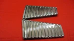 1967 1968 Ford Mustang Fastback Quarter Louvers Pair Chrome. Fixed Price $299.95.