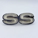 Vintage Chevrolet Ss Emblem Badge Oem Chrome Black Chevy Chevelle Nova Camaro. Fixed Price $14.99.