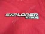 Nos Oem Ford Explorer Xlt Tail Gate Nameplate Emblem 1991 - 1994 Lift. Fixed Price $24.99.