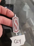 Vintage 1971 Oldsmobile Cutlass Supreme "s" Fender Emblem Oem 411259 Gm. Fixed Price $16.99.