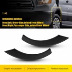 Left+right Side Fender Flares Molding Ford Transit 150 250 350HD 2015-24. Fixed Price $59.99.