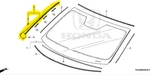 Genuine Honda Windshield Molding Set (passport, Pilot & Ridgeline) See Chart. Fixed Price $115.00.