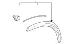 Genuine Lexus Wheel Opening Molding 75606-F6010. Fixed Price $69.16.