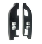 Genuine Land Rover Defender 2020+ Swb Rear Lamp Covers Black - LR146035/LR146036. Fixed Price $174.43.