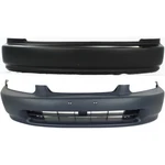 Front Rear Bumper Covers Set For 1996-1998 Honda Civic Cx Dx Hatchback. Fixed Price $291.66.