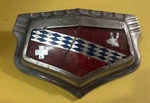 1949 Buick Front Hood Chrome Emblem Bezel Gerity 1337287. Fixed Price $199.00.