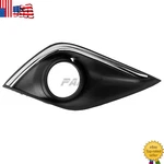 For Mitsubishi Outlander 16-19 Front Bumper Foglight Grille Chrome Black Right. Fixed Price $22.99.