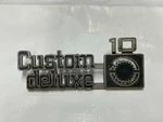 1972-1975 Chevrolet SCOTTSDALE10 Truck Emblem Ornament Badge Trim Chrome Chevy. Fixed Price $35.34.