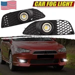 New Fits 20082015 Mitsubishi Lancer Fog Lights Lamp Bumper Driving Clear&wiring. Fixed Price $37.95.