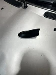 Shark Fin Antenna Wrapped Black, Original White Lexus Rc 350/ F/. Fixed Price $115.00.