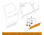Gm Oem 13-17 Enclave Rear Door Exterior Trim-lower Molding 23426201. Fixed Price $291.35.