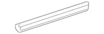 Genuine Toyota Body Side Molding 75731-0C040-E1. Fixed Price $54.28.