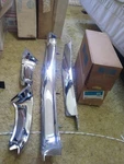 C1 Corvette Upper Grille Frame/eyebrows Bar New 1961-62 Read Description!. Fixed Price $819.99.