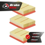 Engine Air Filter (3 Pack) For 2018-2025 Land Rover Range Evoque 2.0L. Fixed Price $49.87.