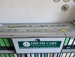 New Nos Mercedes W108 W109 Lwb Curb Trim Bar L+r Rear Door Edge Molding Oem. Fixed Price $2913.58.