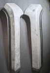 2006-2010 Hummer H3 Front Pillar Left And Right Windshield Molding Trim. Fixed Price $110.00.