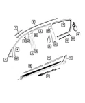 Genuine Mopar Sliding Door Molding Right 68228676AB. Fixed Price $101.94.