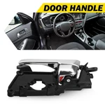 Driver Chrome Black Front Interior Door Handle For 2011 2012 2013 Kia Optima Epu. Fixed Price $14.24.