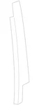 Genuine Porsche Door Applique 9Y3-837-902-B. Fixed Price $116.45.