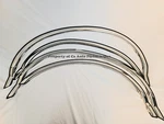 Fits F-150 Bronco F-250 F-350 1987-1996 Chrome Polished Stainless Fender Trim 1". Fixed Price $157.99.
