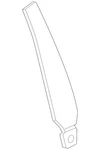 Genuine Audi Body B-pillar Molding 4G8-853-290-T94. Fixed Price $183.03.