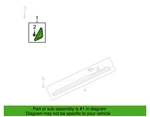 Honda 75495-S9V-A00ZA Black Left Pillar Cover 03-08 Pilot New Genuine. Fixed Price $22.97.