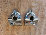 1955 1956 Buick Cadillac Windshield Wiper Escutcheon Bezels 88164-1 88165-1 Gm. Fixed Price $70.00.