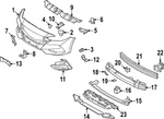 Genuine Nissan Fog Light Trim 62257-6LY1B. Fixed Price $81.83.