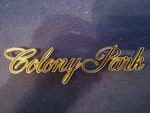 Nos 1969 Mercury Colony Park Emblem Wagon # C9MB-71291B62-B. Fixed Price $35.00.