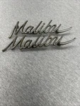 1966 1967 Chevrolet Malibu Fender Quarter Emblems Original Gm 7583539 Badges. Fixed Price $37.99.