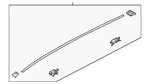 Genuine Kia Roof Molding 87240-S9010. Fixed Price $36.26.