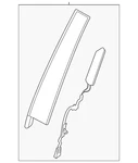 Genuine Ford Door Applique R2TZ-5820555-BC. Fixed Price $485.39.