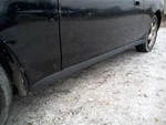 1999 Honda Prelude Driver Left Rocker Molding Side Skirt Black. Fixed Price $189.00.