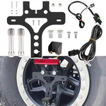 Rear Spare Tire License Plate Relocation Kit For Jeep Wrangler Jlu 2018-2021. Fixed Price $76.99.