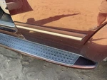 04-05 Durango Driver Left Rear Moulding From Door Back Trim Strip Molten Red PR8. Fixed Price $112.50.