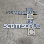 1981-1987 Chevrolet Scottsdale 20 Diesel Fender Emblems W Gaskets Oem L&r Pair. Fixed Price $82.99.