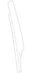 Genuine Audi Applique 8V5-837-902-B-5FQ. Fixed Price $83.75.