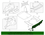 New Oem Genuine Volkswagen Rear Trim 561-863-459-B-82V. Fixed Price $169.95.