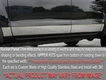 Qaa Polished Upper Rocker Trim 11PC Fits 99-06 Silverado Extended Cab. Fixed Price $414.49.